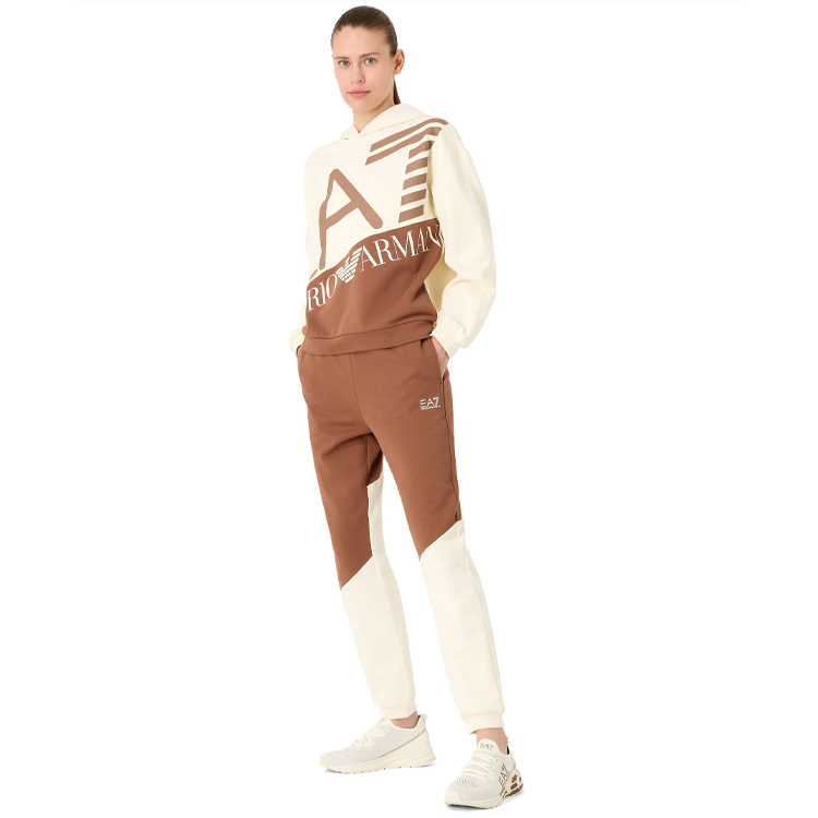 Брюки EA7 EMPORIO ARMANI PANTALONI XXS Коричневый Женский photo 2