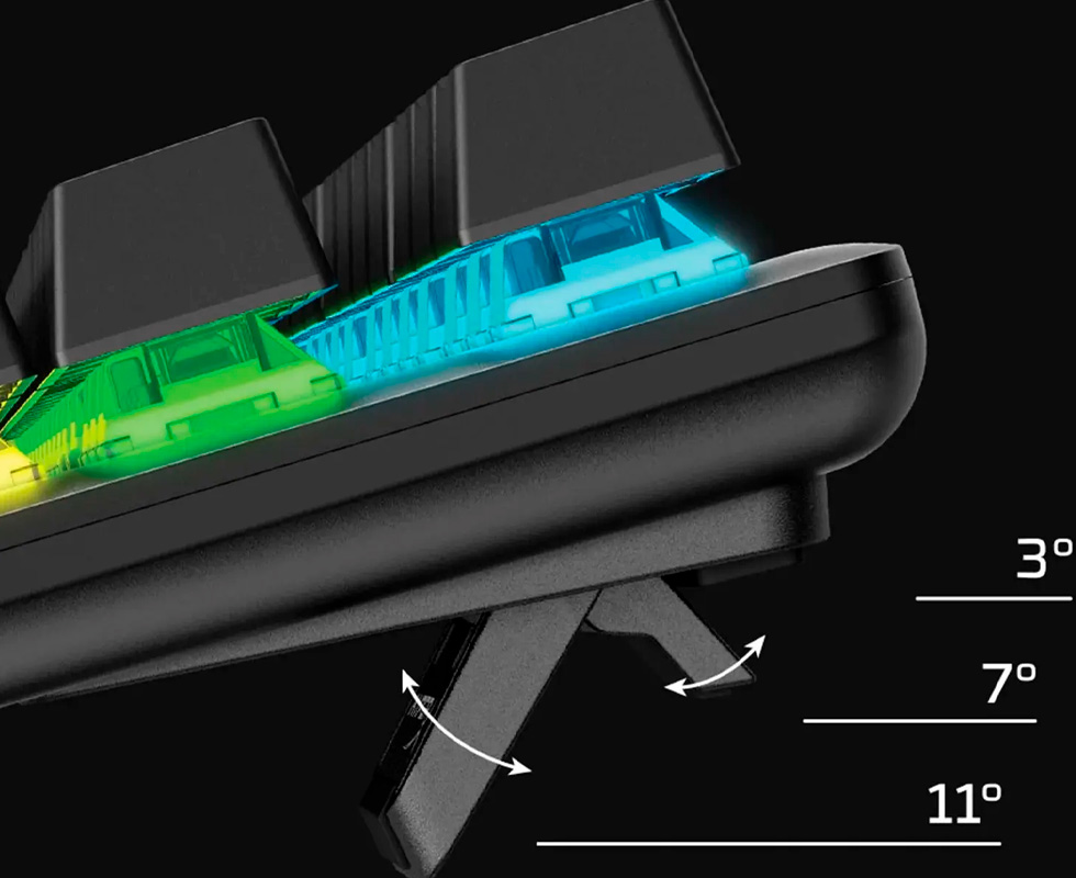 Клавиатура проводная HyperX Alloy Origins Core PBT, 639N7AA / Механическая photo 6