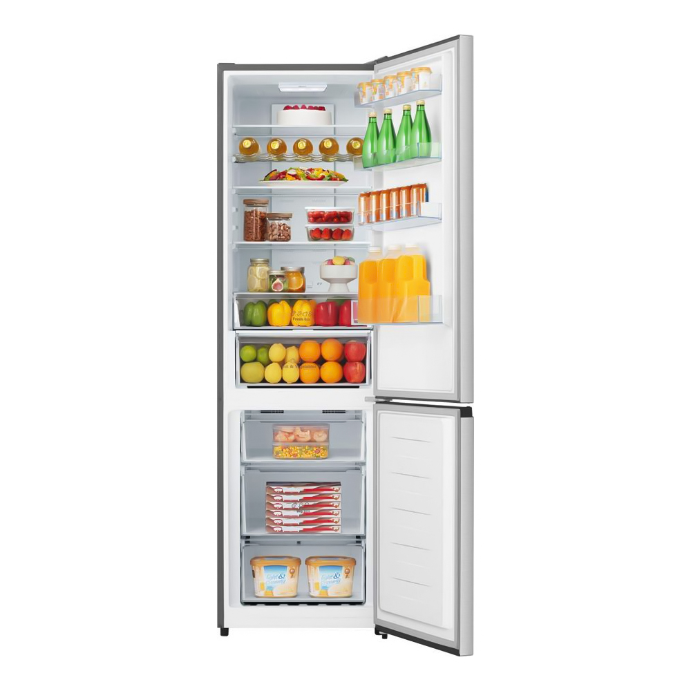 Frigider cu doua usi Hisense RB440N4ACD / 336 l / 200 cm / D / Gri photo 2