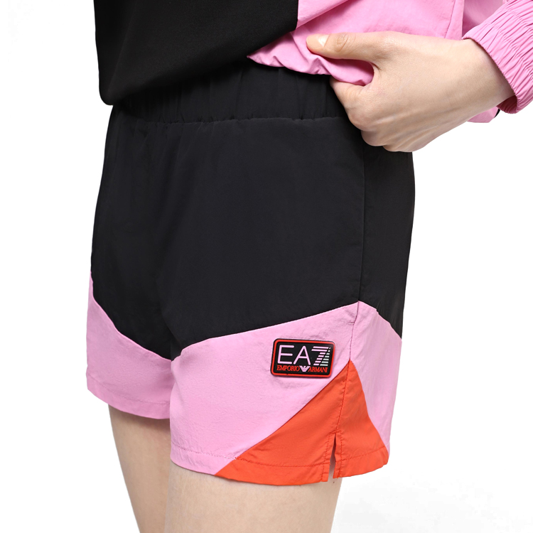 Sorti EA7 EMPORIO ARMANI SHORTS XXS Negru-roz Femei photo 1