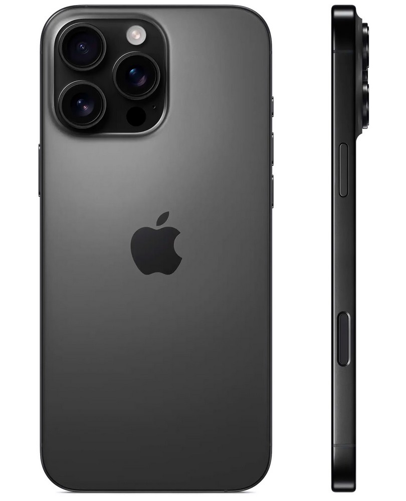 Смартфон Apple iPhone 16 Pro Max / 6.9'' / 8 ГБ / 1 ТБ / Black Titanium photo 2