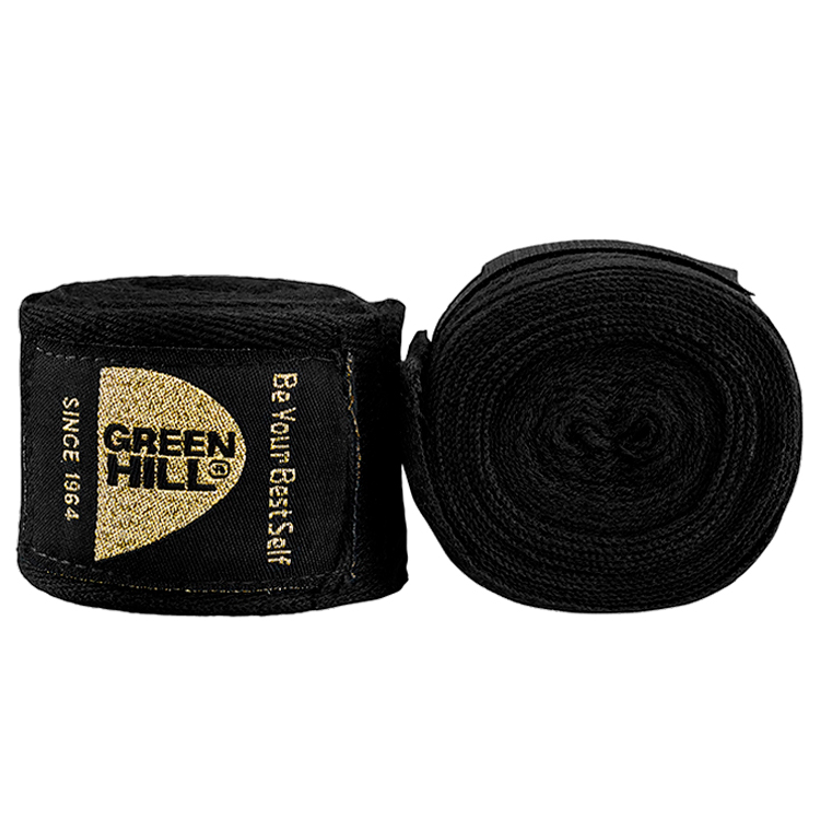 Боксерские бинты Green Hill BC-6235 Черный photo 1