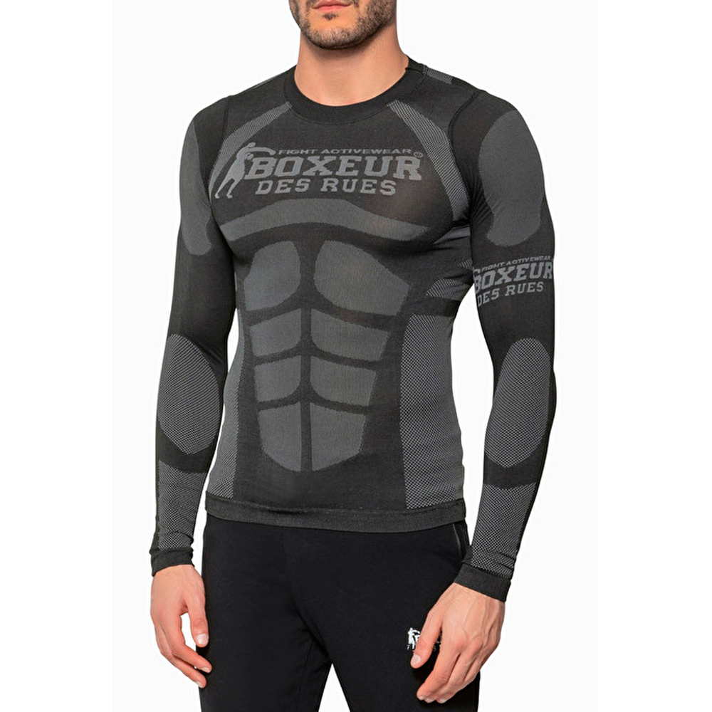 Tricou bărbătesc Boxeur M Negru photo 3
