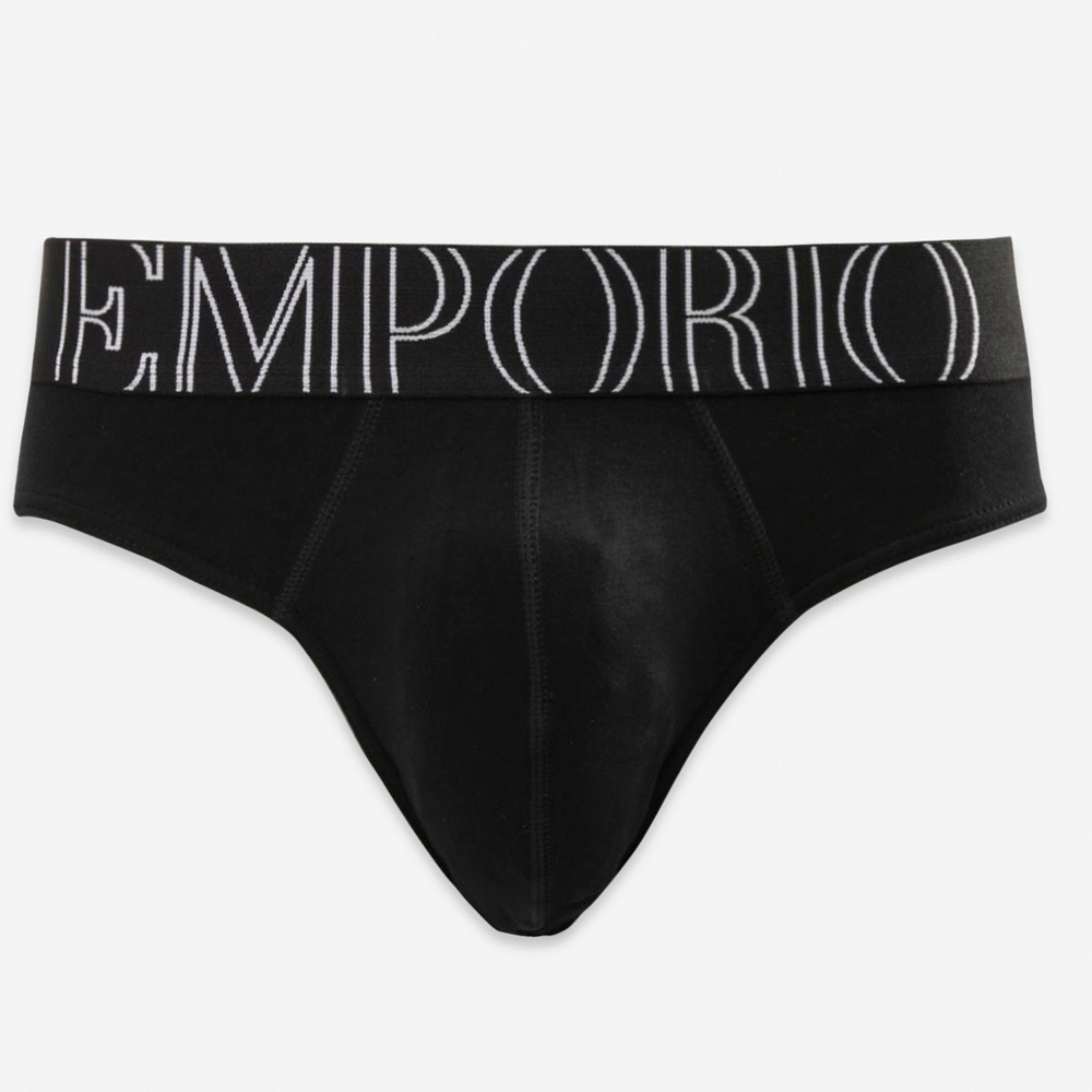 Белье EA7 EMPORIO ARMANI KNIT BRIEF M Черный Мужской photo 1 Белье EA7 EMPORIO ARMANI KNIT BRIEF M Черный Мужской photo 1