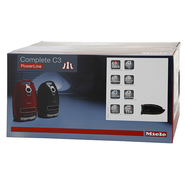 Aspirator cu sac Miele SGDA3C3BLACK / 2000W / Negru photo 4