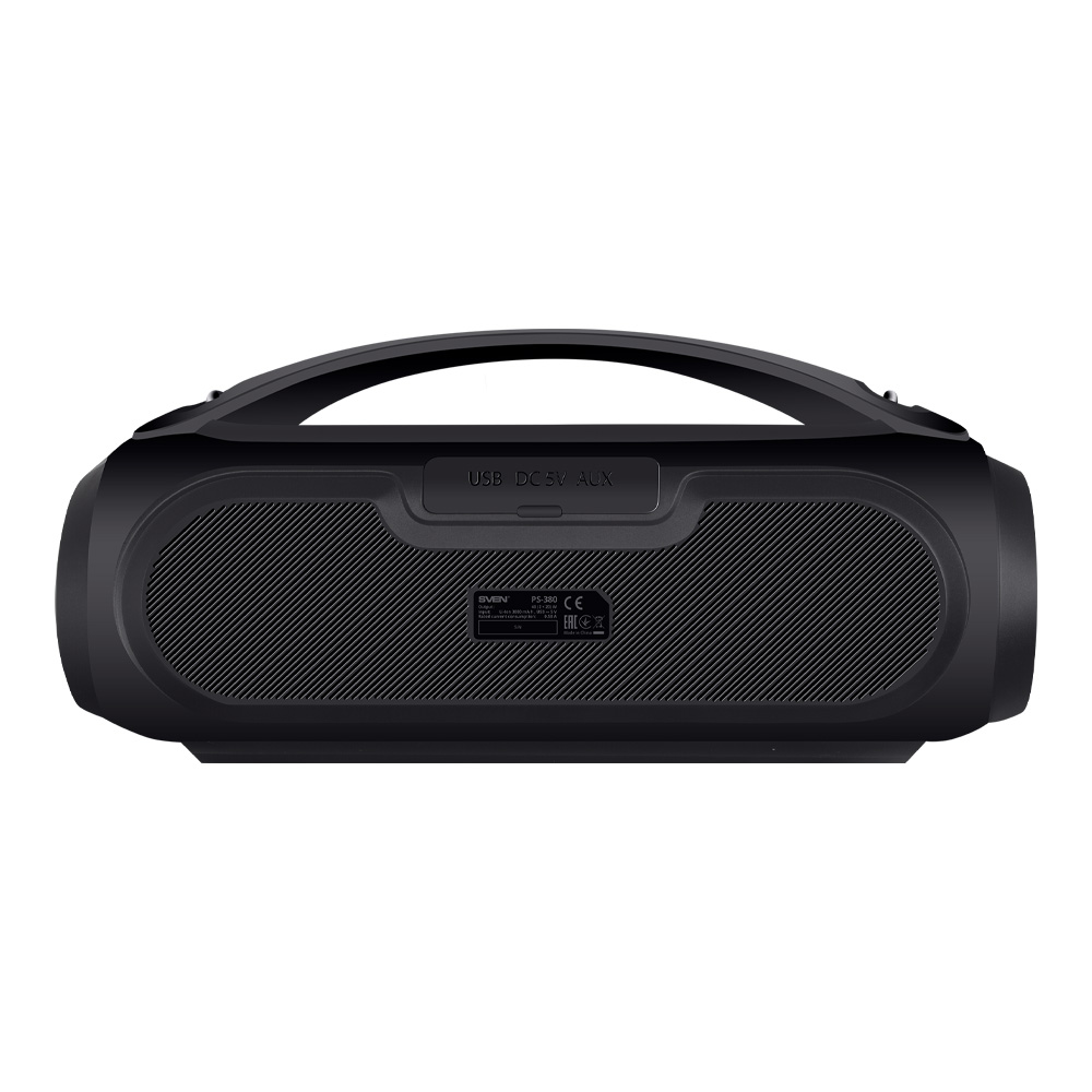 Портативная колонка Sven PS-380 Black photo 2