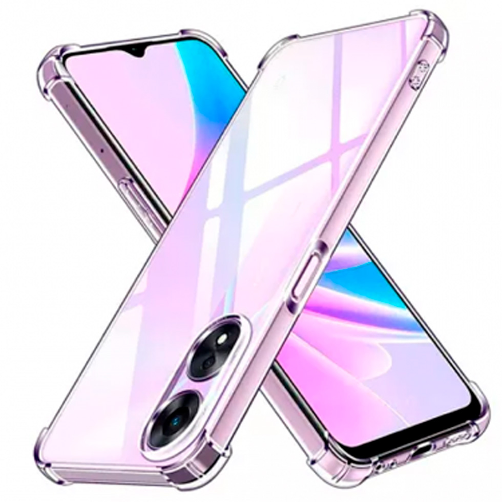 Husa Pentru smartphone Helmet TPU Soft Oppo A58 Transparent photo 1 Husa Pentru smartphone Helmet TPU Soft Oppo A58 Transparent photo 1