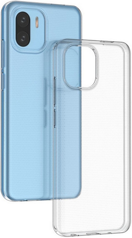 Чехол Для смартфона Helmet TPU Soft Xiaomi Redmi A1 Прозрачный photo 1 Чехол Для смартфона Helmet TPU Soft Xiaomi Redmi A1 Прозрачный photo 1
