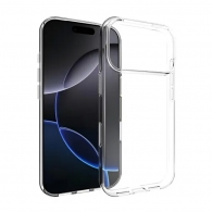 Husa WOO Soft TPU iPhone 17 Pro, Clear thumbnav 1