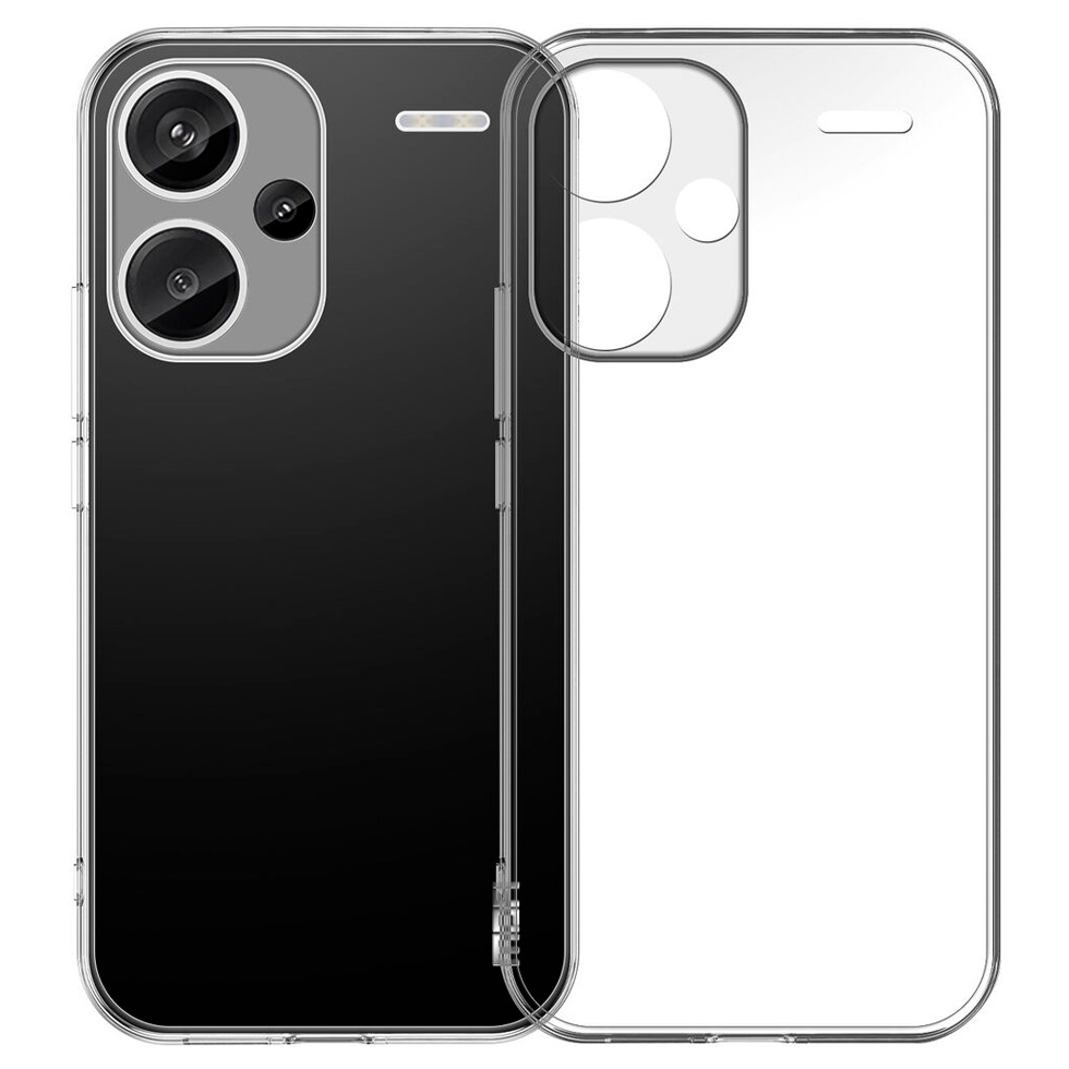 Husa Pentru smartphone WOO Soft TPU Redmi Note 13 4G Transparent photo 1 Husa Pentru smartphone WOO Soft TPU Redmi Note 13 4G Transparent photo 1