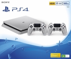 Consola pentru jocuri Sony PlayStation 4 Slim 500 GB + 2 Controller Dualshock thumbnav 1