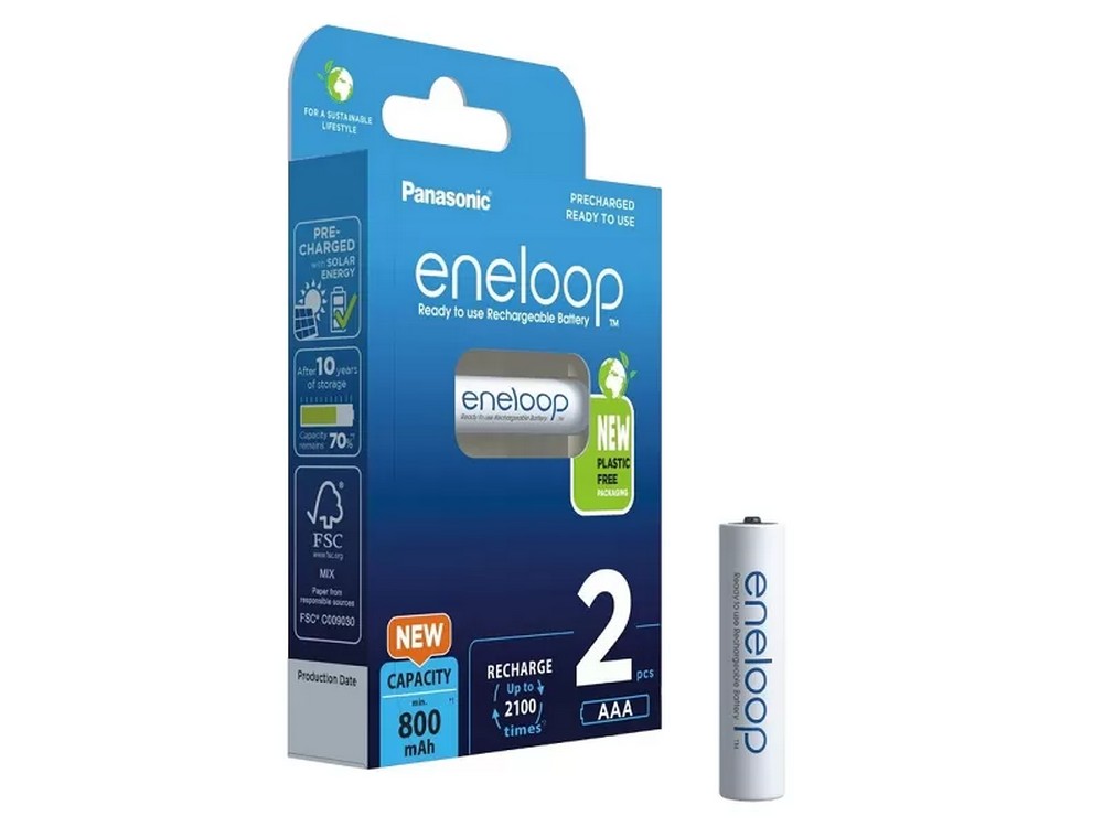 Аккумулятор Panasonic Eneloop BK-4MCDE/2CP photo 2