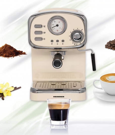 Aparat de cafea Manuala Heinner HEM1100CR / 15 bar / Manuala photo 3