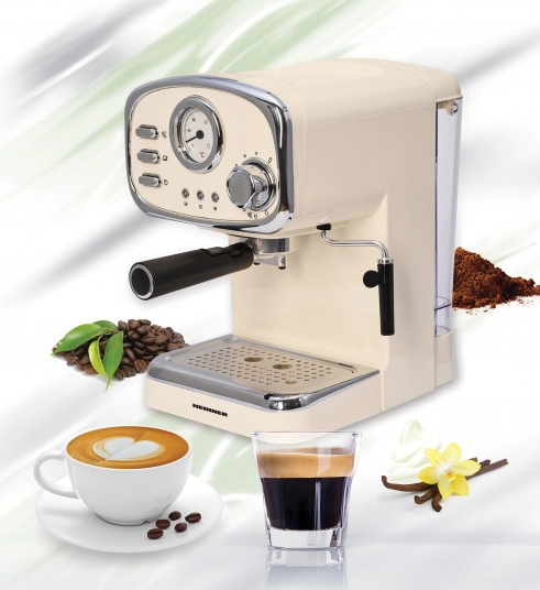 Aparat de cafea Manuala Heinner HEM1100CR / 15 bar / Manuala photo 4