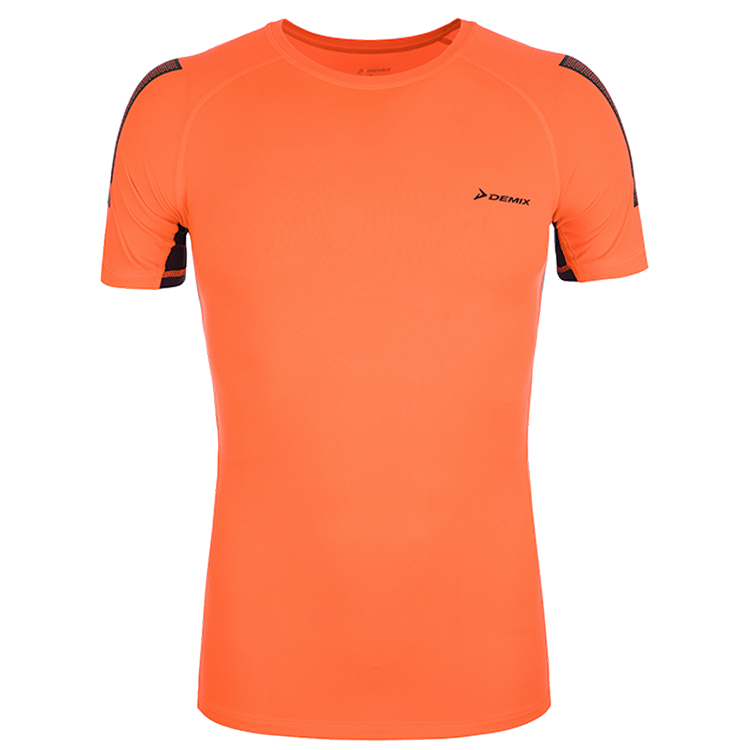 Tricou bărbătesc Demix M Tee M Oranj photo 1 Tricou bărbătesc Demix M Tee M Oranj photo 1