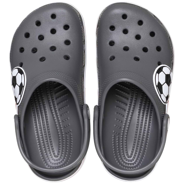 Slapi Crocs Classic Soccer Band Clog K pt Barbati / 28-29 / Gri photo 5