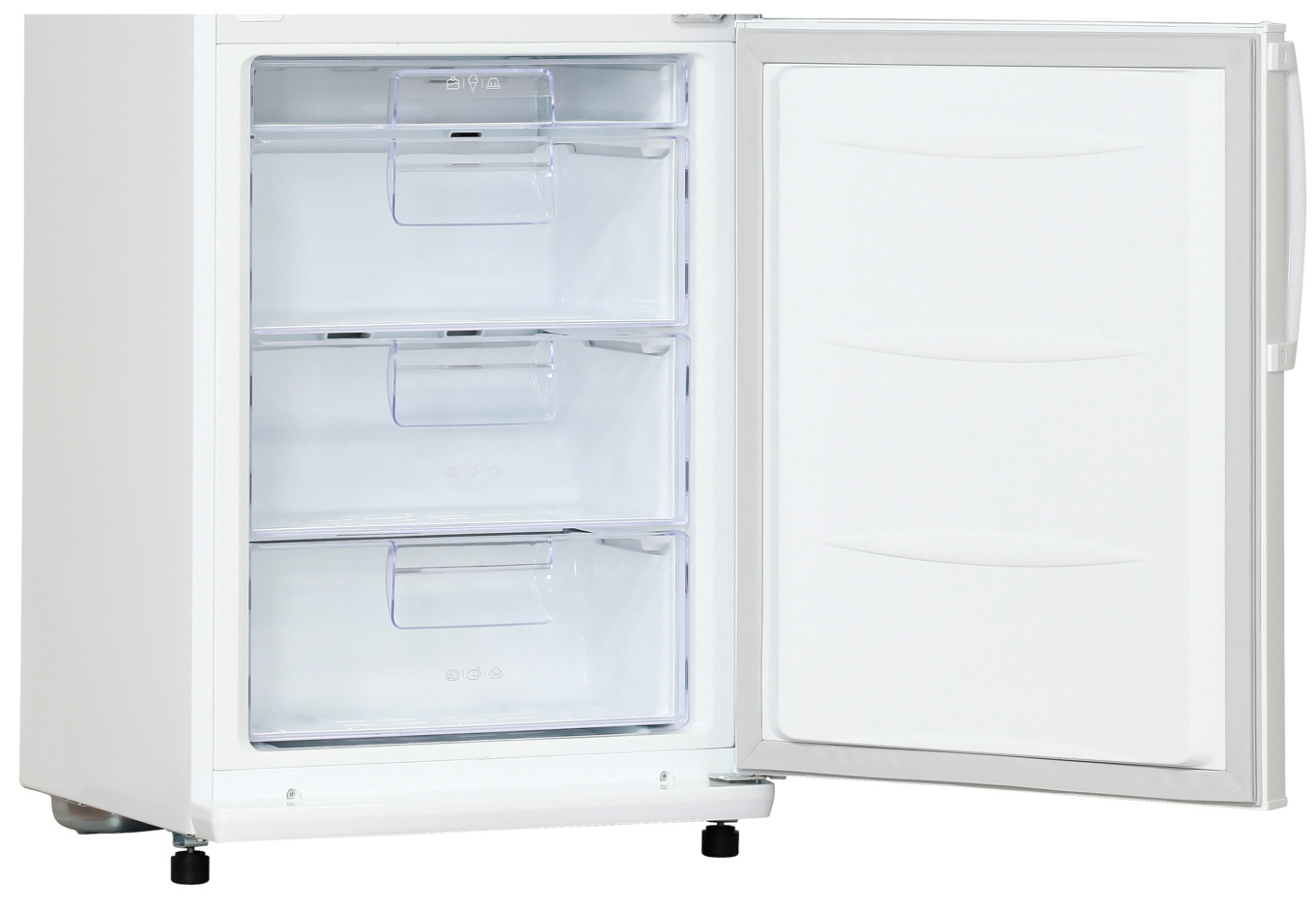 Frigider cu doua usi LG GAB409UQDA / 303 l / 190 cm / A / Alb photo 3