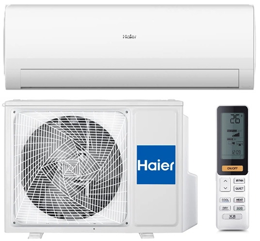 Кондиционер Haier HSU18HFDN03R3SDB 18000 BTU / 50 м2 / Инверторный / R32 / A++ photo 1 Кондиционер Haier HSU18HFDN03R3SDB 18000 BTU / 50 м2 / Инверторный / R32 / A++ photo 1