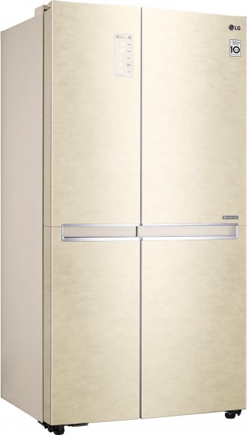 Frigider Side-by-Side LG GCB247SEDC / 626 l / 179 cm / A+ / Bej photo 3