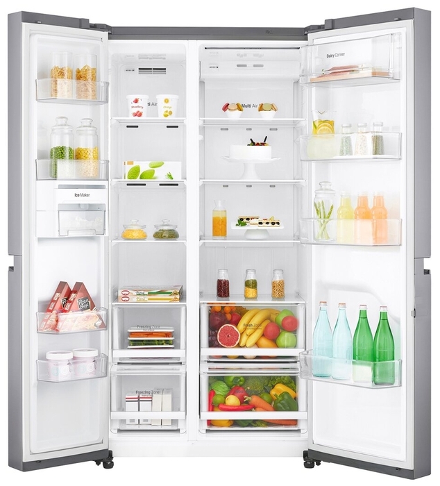 Frigider Side-by-Side LG GCB247SMDC / 626 l / 179 cm / A+  photo 3