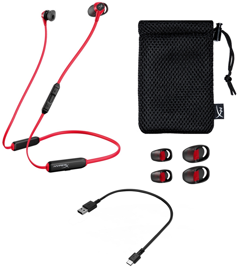Наушники HyperX Красный Bluetooth / Спорт / Красный photo 3