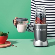 Blender Nutribullet NB606DG, 700 ml, 600 W, 1 trepte viteza, Gri thumbnav 3