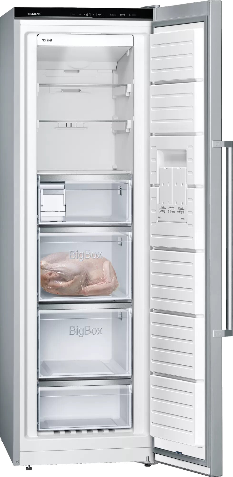 Congelator Bosch SGN3063 / 242 l / 186 cm / D / Inox photo 1