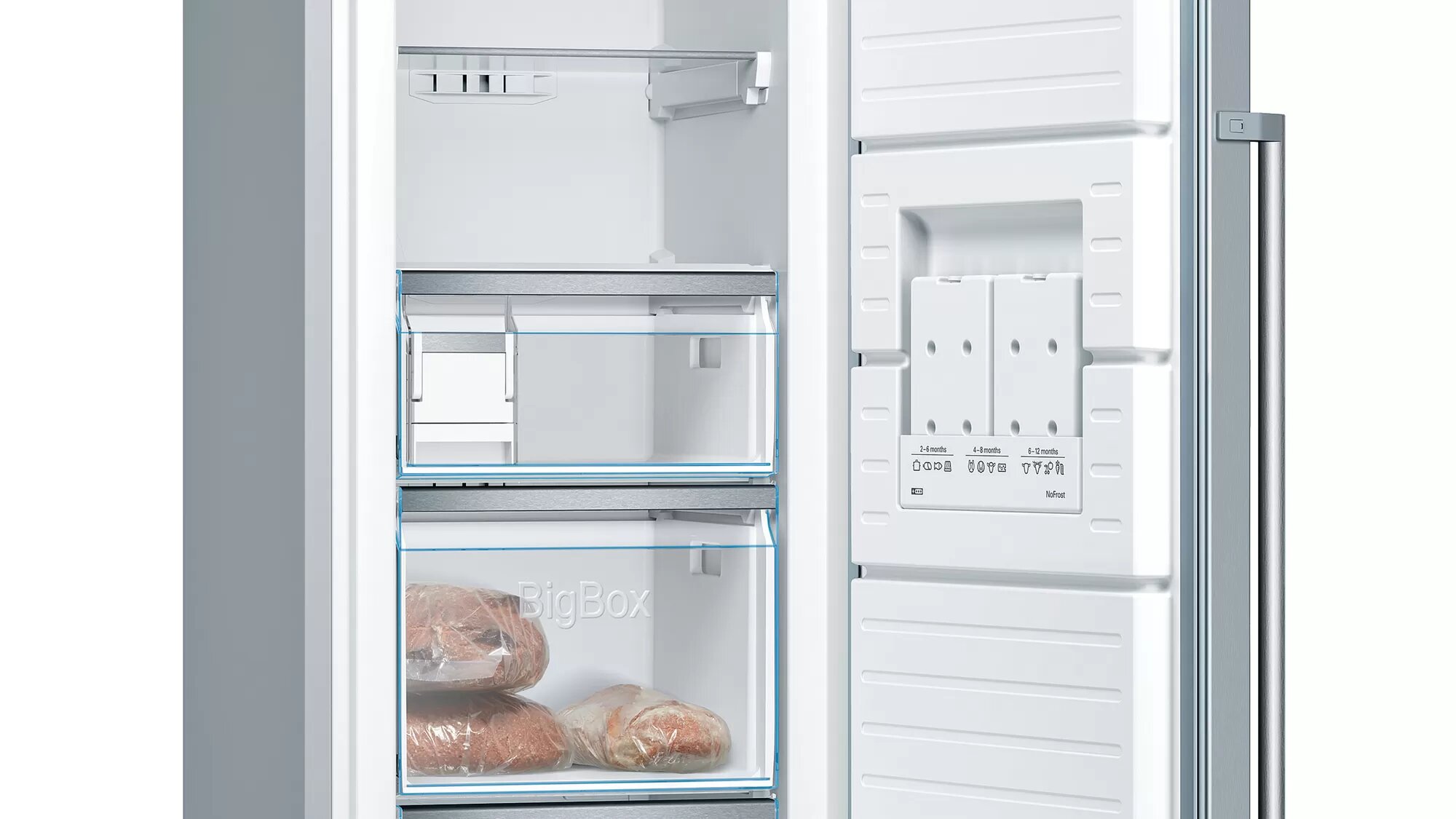 Congelator Bosch SGN3063 / 242 l / 186 cm / D / Inox photo 5