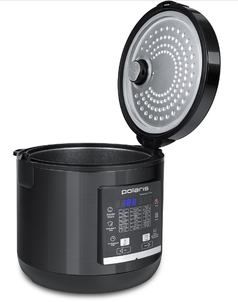 Multifierbator Polaris PMC0576ADS / 5 l si mai mult / 750 / 54 programe / Negru cu inox photo 4