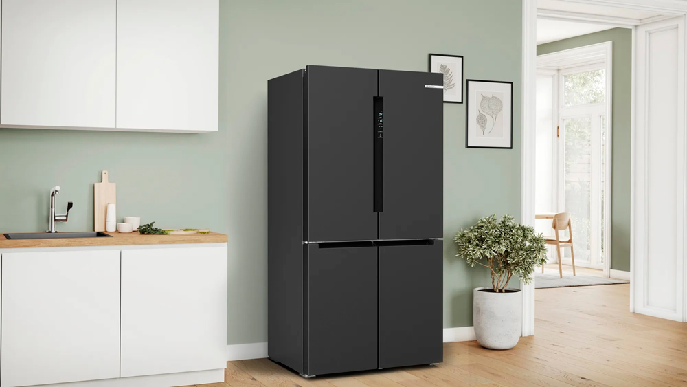 Frigider Side-by-Side Bosch KFN96AXEA / 605 l / 183 cm / E / Gri photo 7