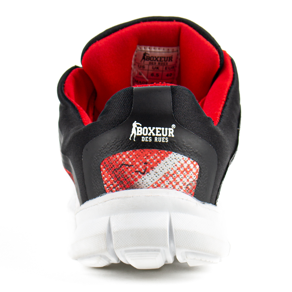 Кроссовки Boxeur WITH MESH INSERTS / Унисекс / 37 / Черный/Красный photo 5
