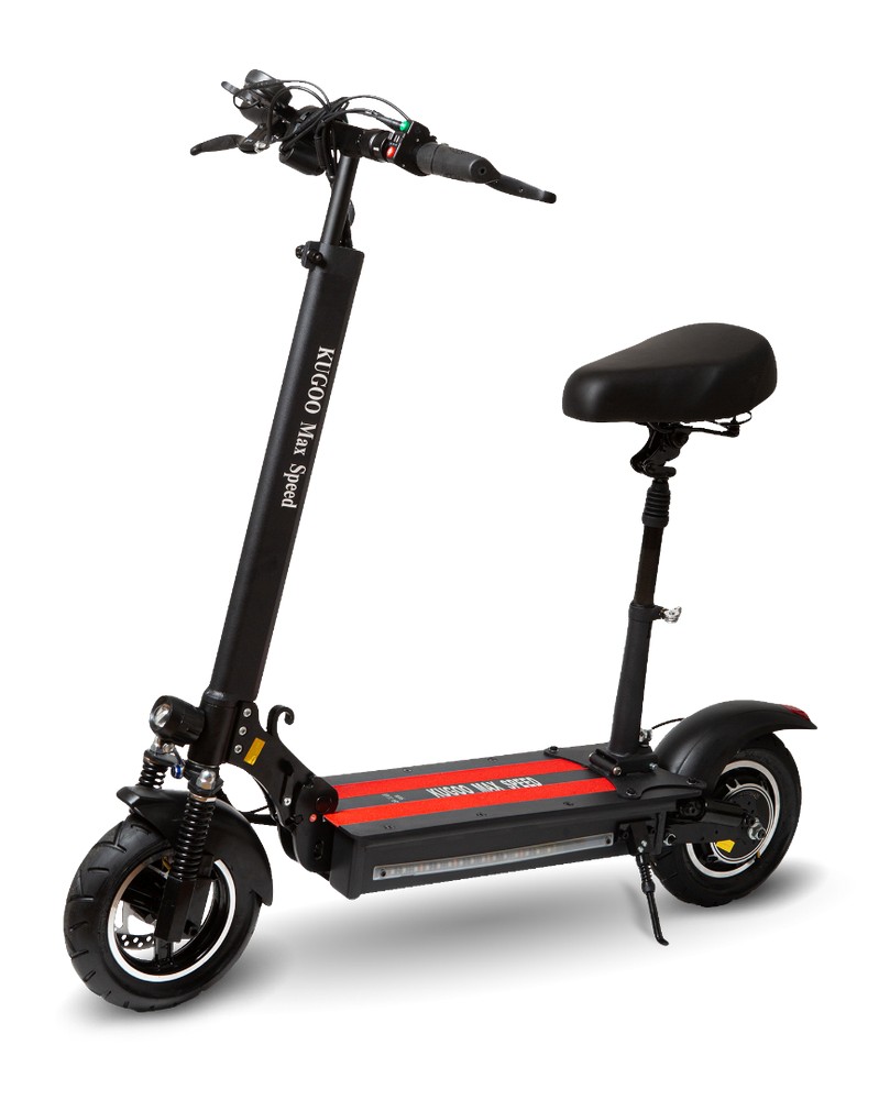 Самокат электрический Kugoo K-MaxSpeed / 600 Вт / 30 км / 45 км/ч / Черный photo 1 Самокат электрический Kugoo K-MaxSpeed / 600 Вт / 30 км / 45 км/ч / Черный photo 1