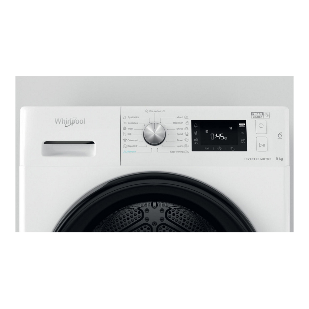 Masina de uscat rufe Whirlpool FFTM229X2BEE / 9 kg / A++ / Alb photo 3