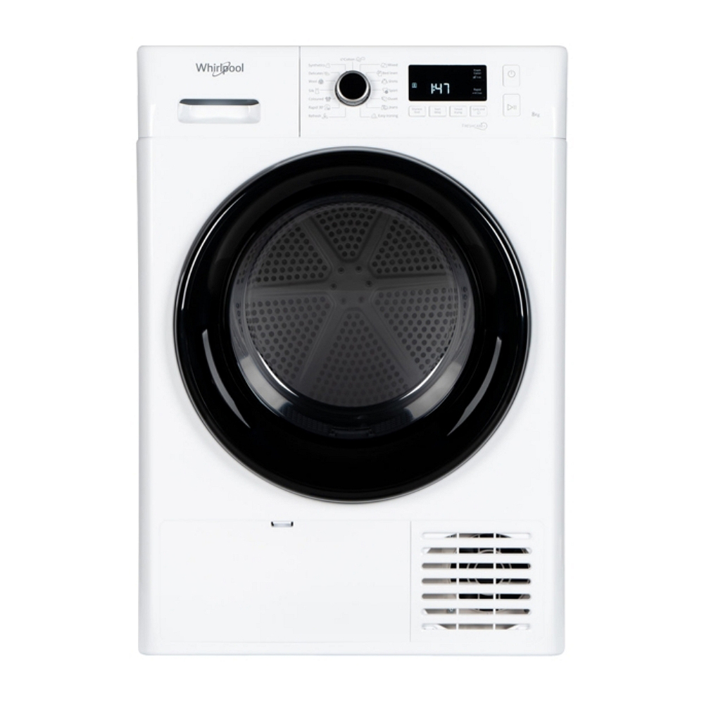 Mas. de uscat rufe cu pompa de caldura Whirlpool FTM1182BEE / 8 kg / A++ / Alb photo 1
