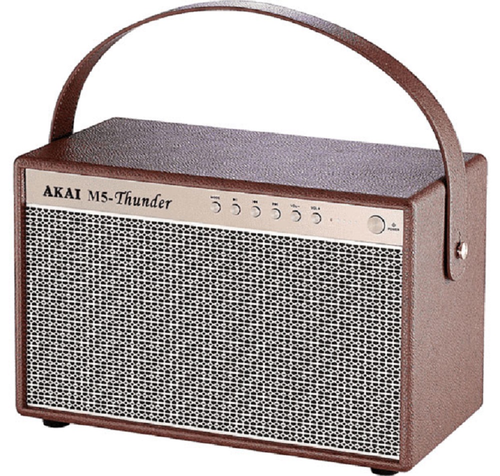 Портативная колонка Akai M5 TUNDER Серый photo 2