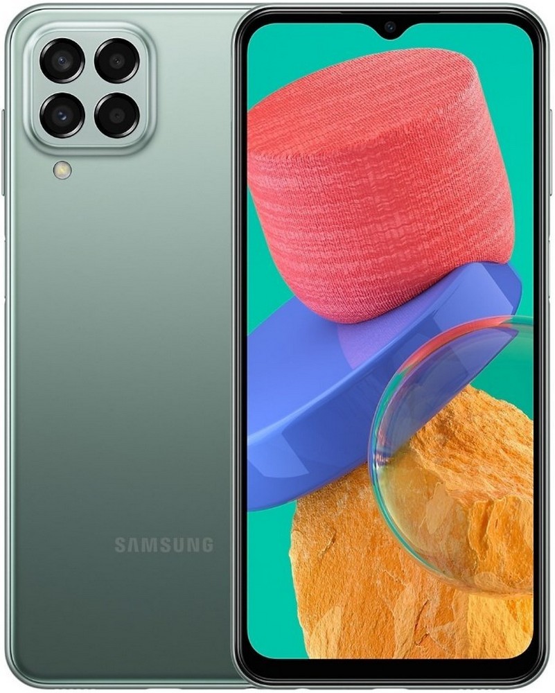 Смартфон Samsung Galaxy M33 / 6.6'' / 6 ГБ / 128 ГБ / Зеленый photo 1 Смартфон Samsung Galaxy M33 / 6.6'' / 6 ГБ / 128 ГБ / Зеленый photo 1