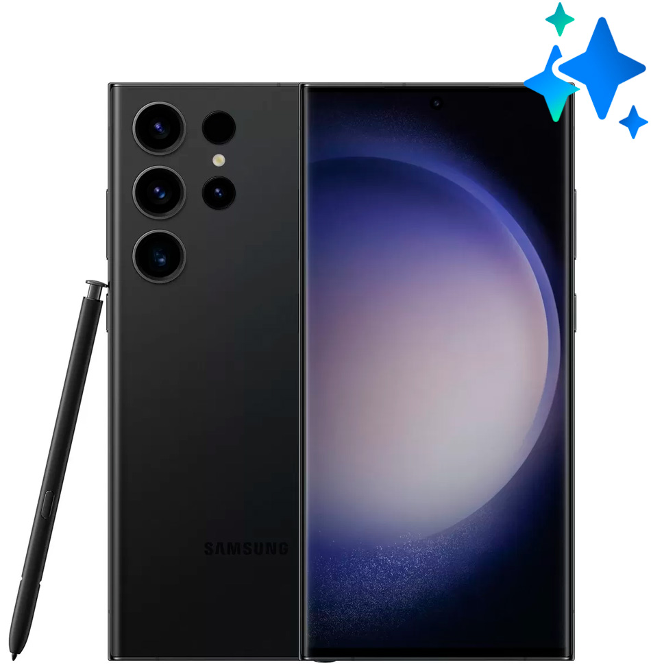 Смартфон Samsung Galaxy S23 Ultra / 6.8'' / 12 ГБ / 256 ГБ / Черный photo 1