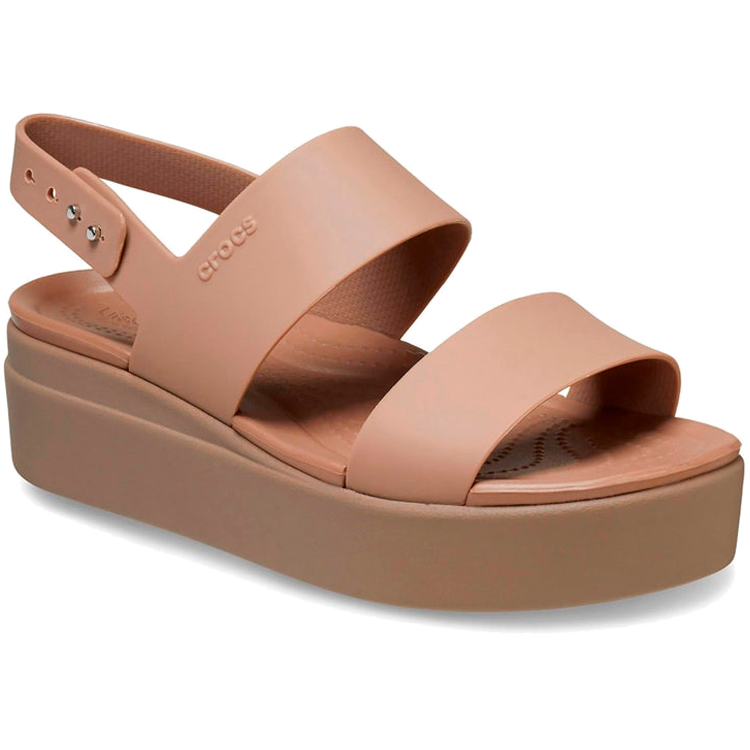 Sandale Crocs Brooklyn Low pt Femei / 38-39 / Maro photo 2