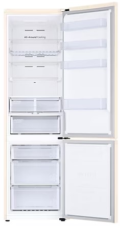 Frigider cu doua usi Samsung RB38C676EEL / 385 l / 203 cm / G / Bej photo 3