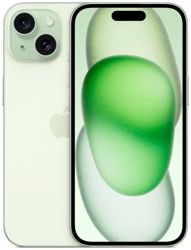 Smartphone Apple iPhone 15 / 6.1'' / 6 GB / 256 GB / Verde photo 1