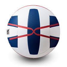 Minge voley Molten V5B5000-EN / Marimea 5 / Alb-rosu-albastru photo 2