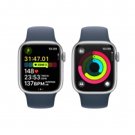 Smart watch Apple Watch Series 9 Aluminum 45mm Silver thumbnav 5