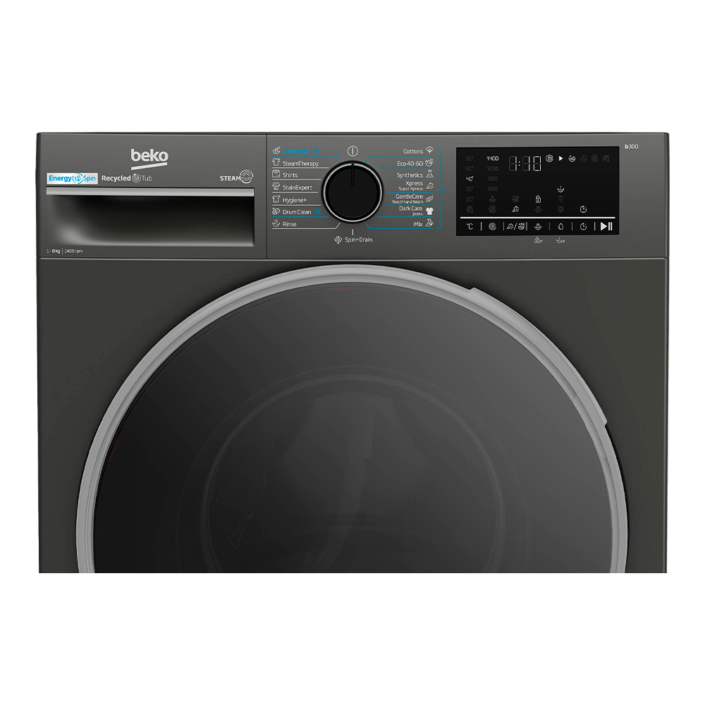 Masina de spalat Beko B3WFU48415MB2ES 8 kg / 1400 rot/min / A / Gri photo 3