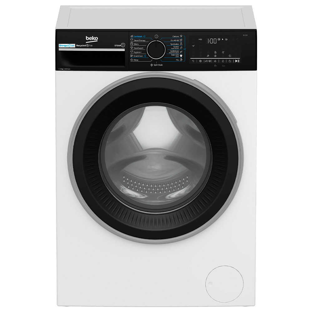 Стиральная машина Beko B3WFU48415WBPBES 8 кг / 1400 об/мин / A / Белый photo 1 Стиральная машина Beko B3WFU48415WBPBES 8 кг / 1400 об/мин / A / Белый photo 1
