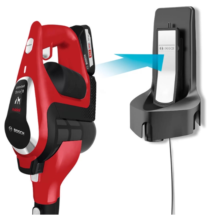 Aspirator vertical Bosch BBS81PET / 18W / Red photo 12