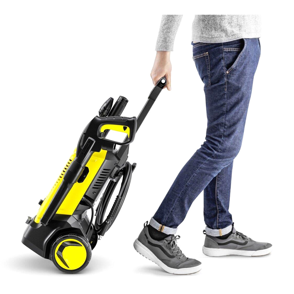 Aparat de spalat cu inalta presiune Karcher K5 + filtru + duza de spuma + laveta photo 3