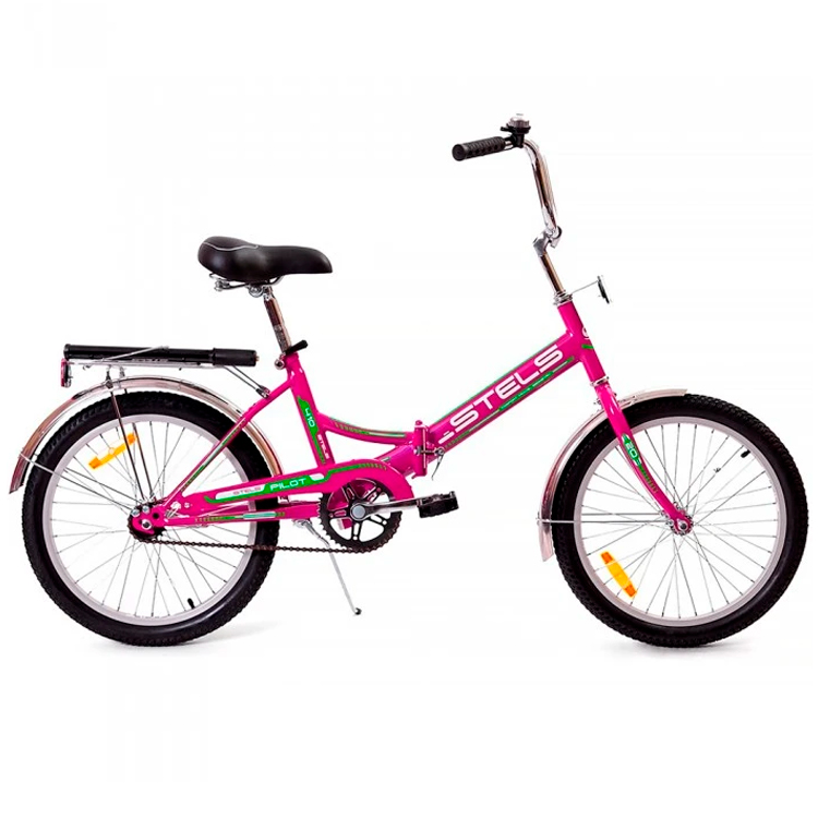Biciclete pliabile STELS Pilot 410 / Violet / 1x1 photo 1