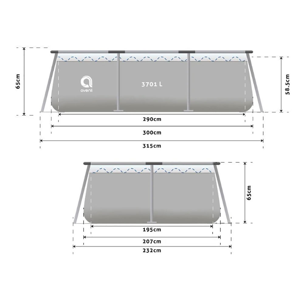 Piscina carcas dreptunghi Avenli Swimming Pool photo 3
