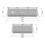 Piscina carcas dreptunghi Avenli Swimming Pool thumbnav 3