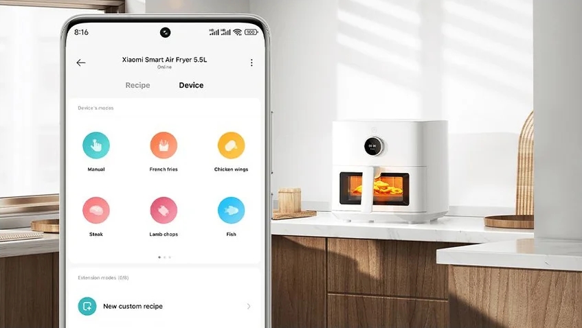 Aero Grill Xiaomi Smart Air Fryer 5.5L EU photo 7